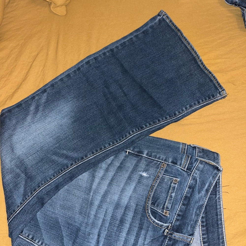 American Eagle Outfitters Women's Boot Cut Jeans - Dark Blue